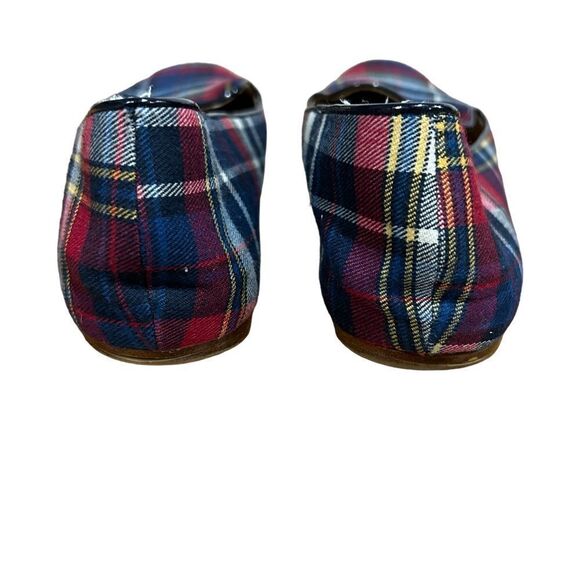 J.Crew Addie Smoke Smoking Loafers in Plaid Tartan - Picture 9 of 10